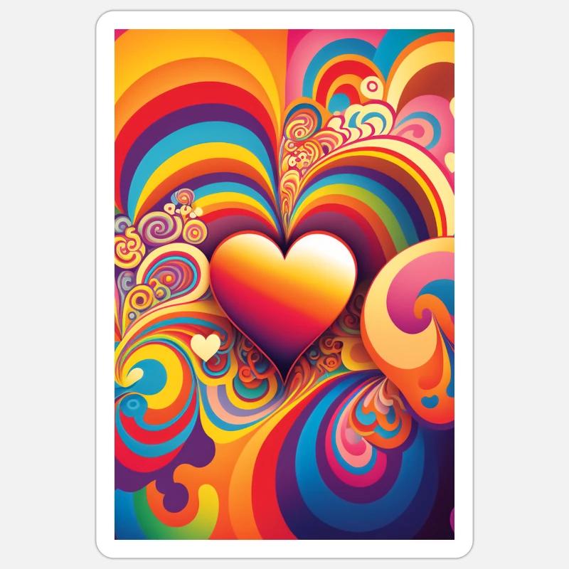 Sticker Größe S (10 x 10 cm) - 