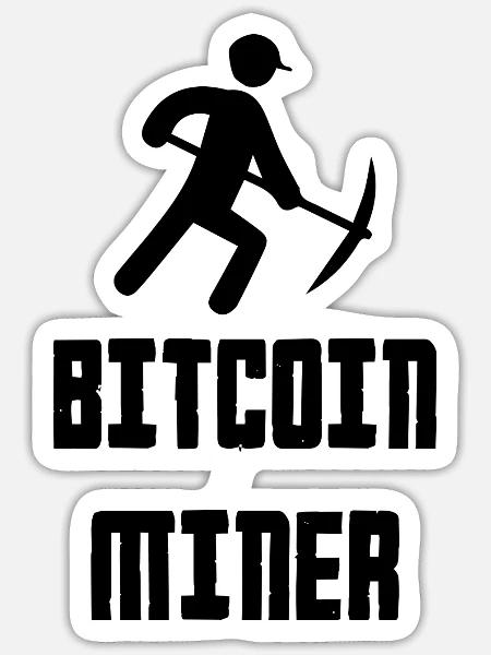 Bitcoin Trading Crypto Aktien - Sticker Größe S (10 x 10 cm) - Mattweiß