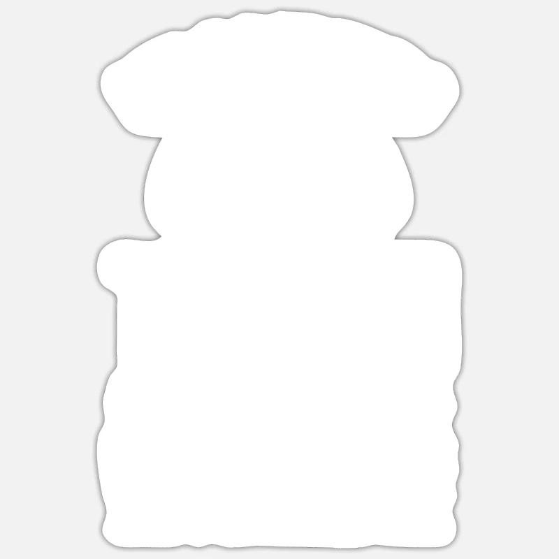 My drinking team has a horseshoe problem Sticker size S (10 x 10 cm)