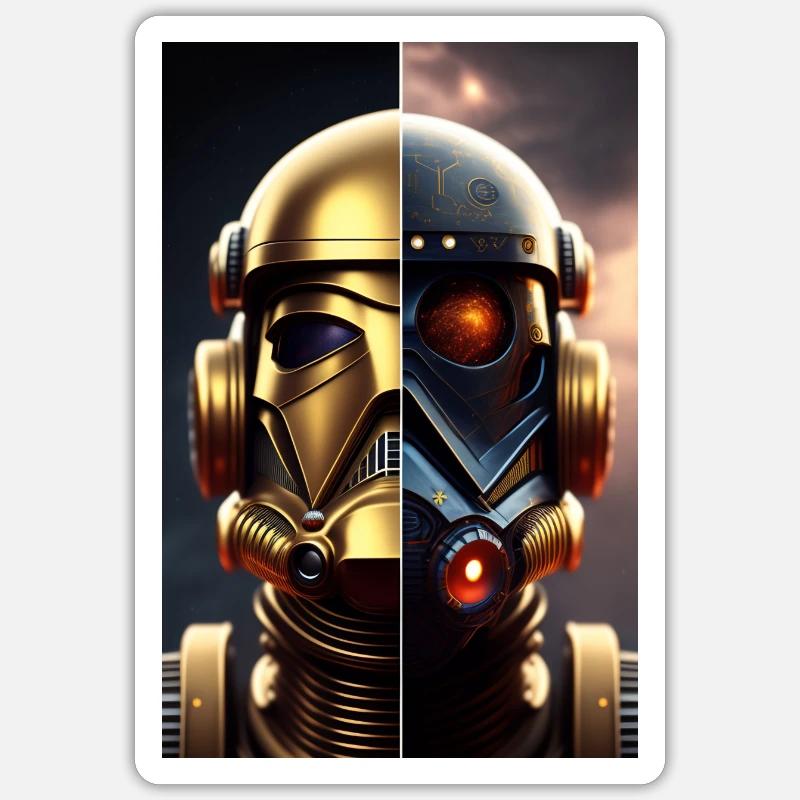 Sticker Größe S (10 x 10 cm) - 