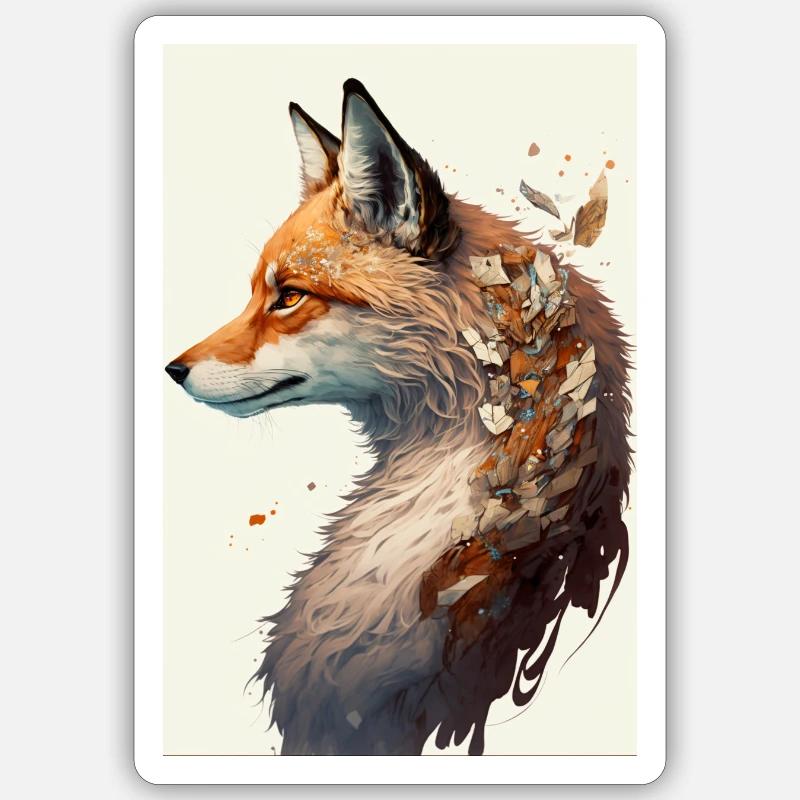 Sticker Größe S (10 x 10 cm) - 