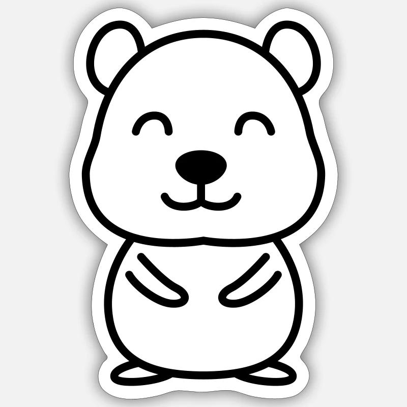 Sticker Größe S (10 x 10 cm) - 
