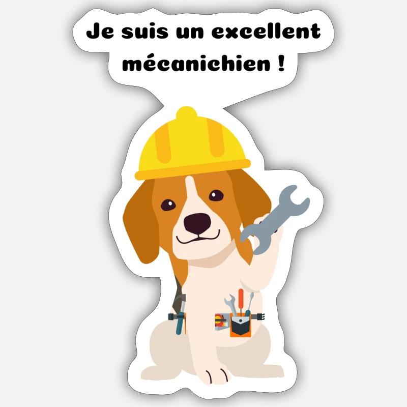 Sticker taille S (10 x 10 cm) - 