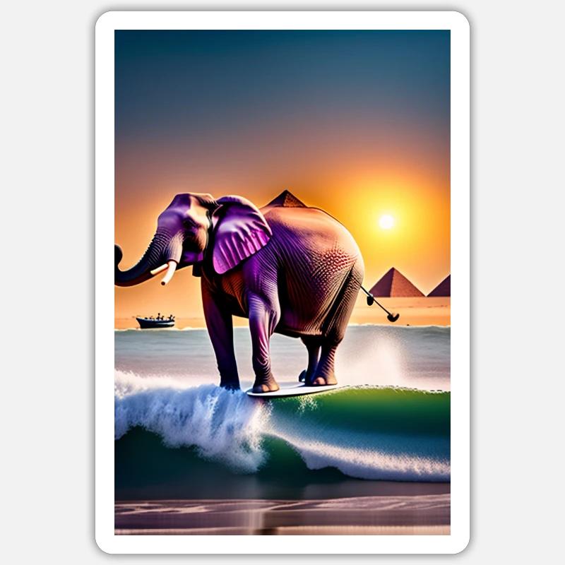 Sticker Größe S (10 x 10 cm) - 
