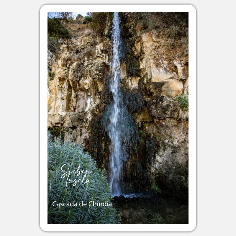 Cascada de Chindia Sticker Größe S (10 x 10 cm)