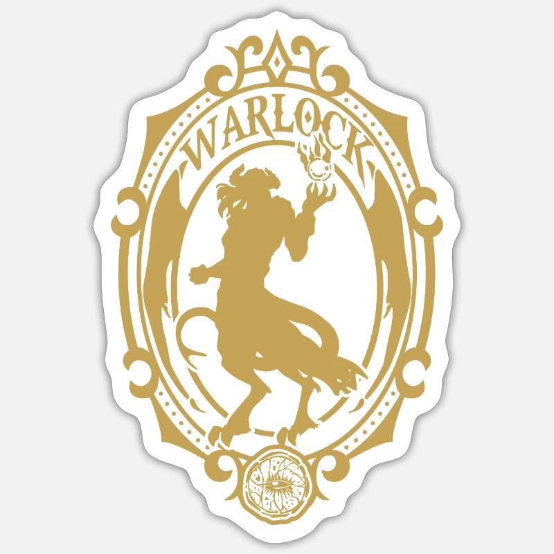 Warlock Sticker size S (10 x 10 cm)