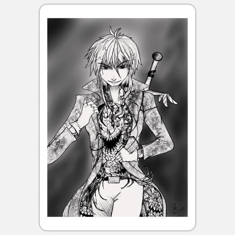 Sticker Größe S (10 x 10 cm) - 