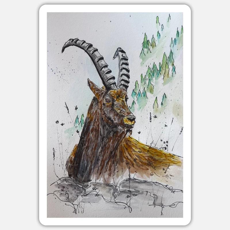 Sticker Größe S (10 x 10 cm) - 