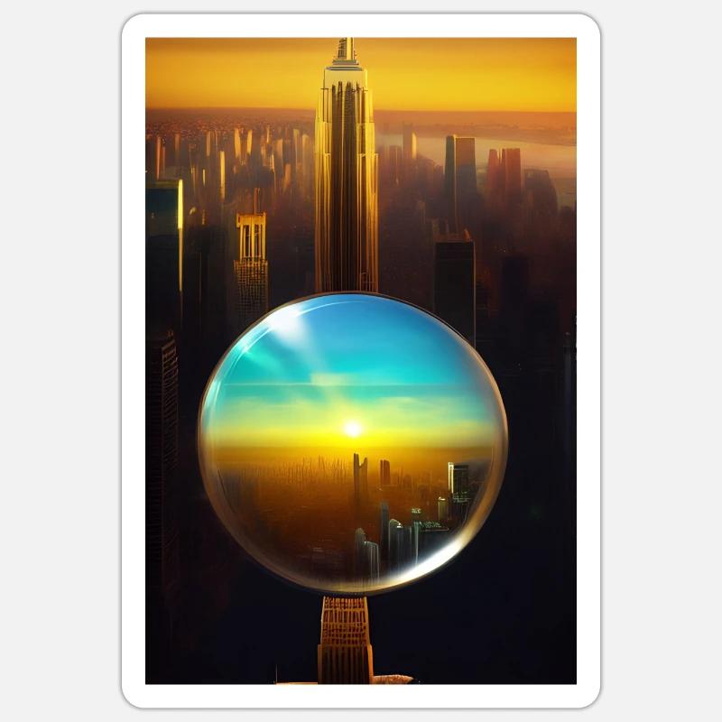 Sticker taille S (10 x 10 cm) - 