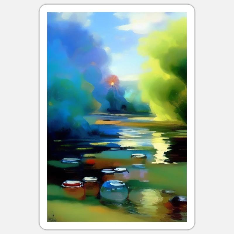 Sticker Größe S (10 x 10 cm) - 
