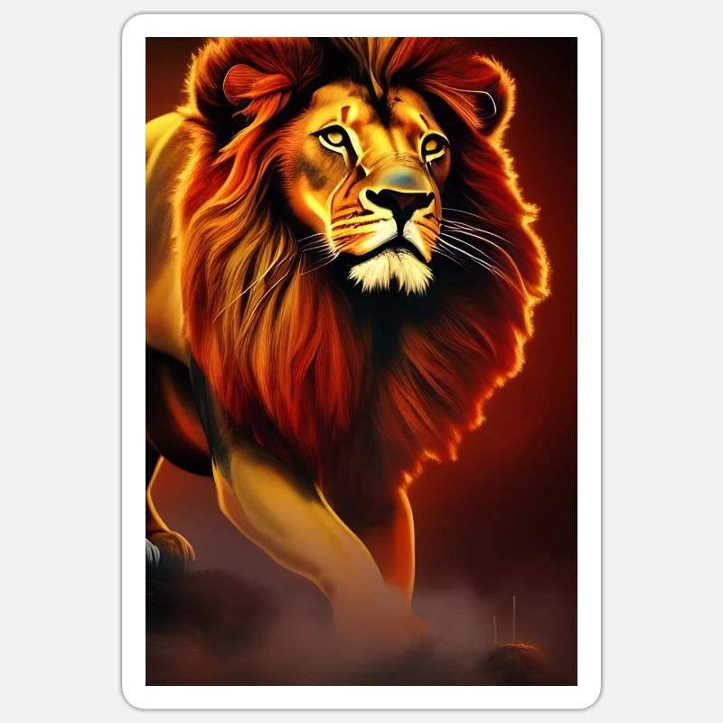 Sticker Größe S (10 x 10 cm) - 