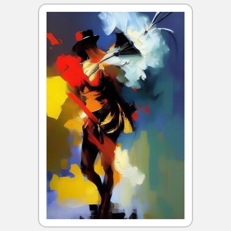 Sticker taille S (10 x 10 cm) - 