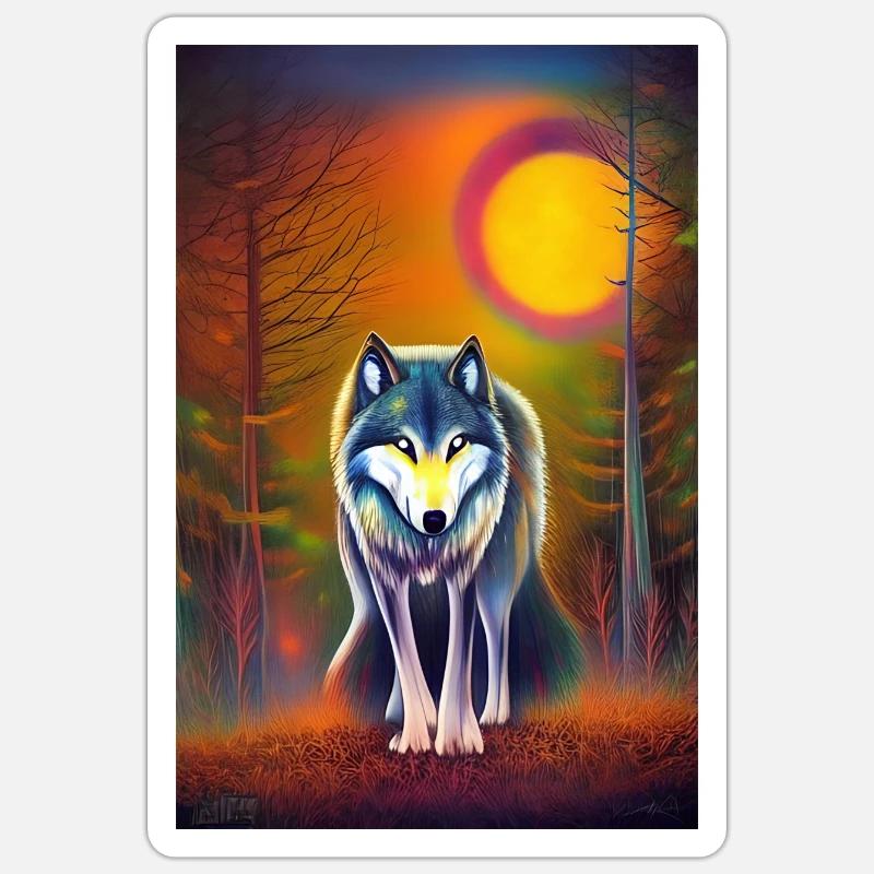 Sticker Größe S (10 x 10 cm) - 