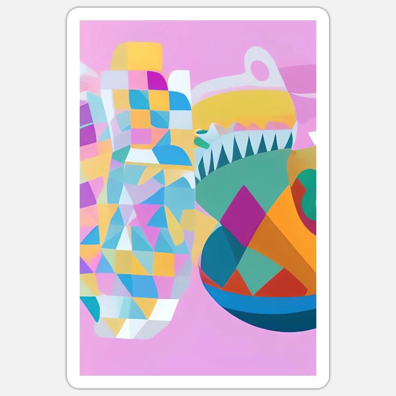 Sticker Größe S (10 x 10 cm) -
