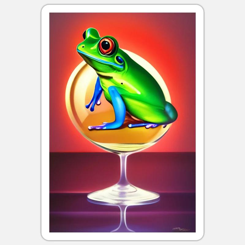 Sticker Größe S (10 x 10 cm) - 