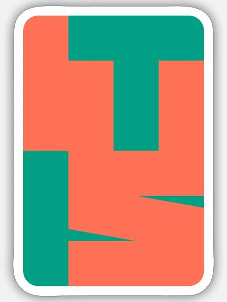 IT IS - Sticker Größe S (10 x 10 cm) - Mattweiß