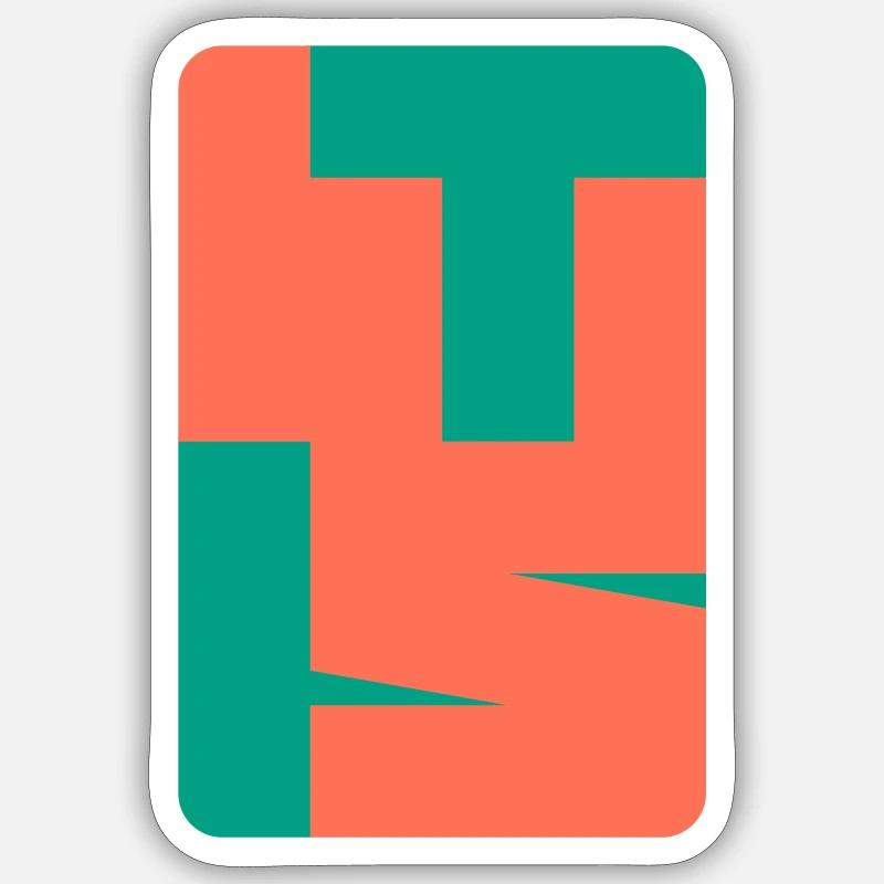 IT IS - Sticker Größe S (10 x 10 cm) - Mattweiß
