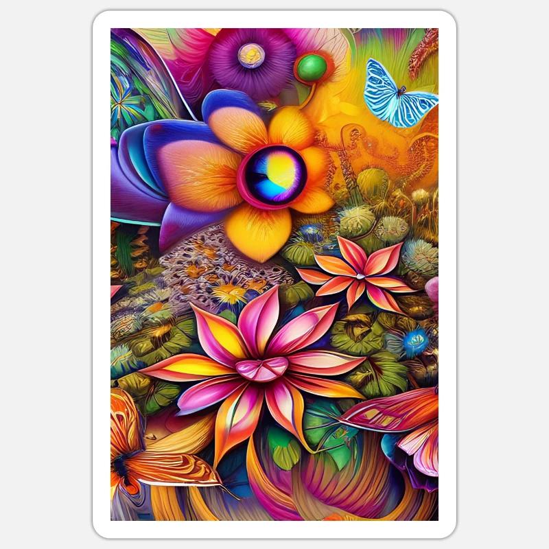 Sticker Größe S (10 x 10 cm) - 