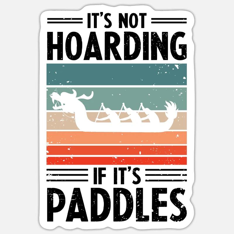 Drachenboot Trainer und Drachenboot Sticker Größe S (10 x 10 cm)