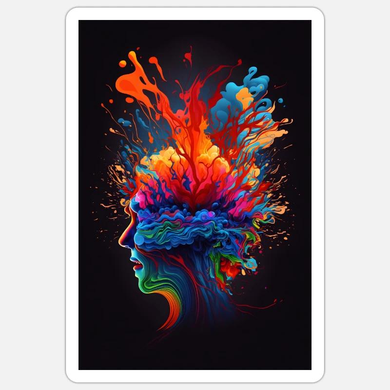 Sticker Größe S (10 x 10 cm) - 