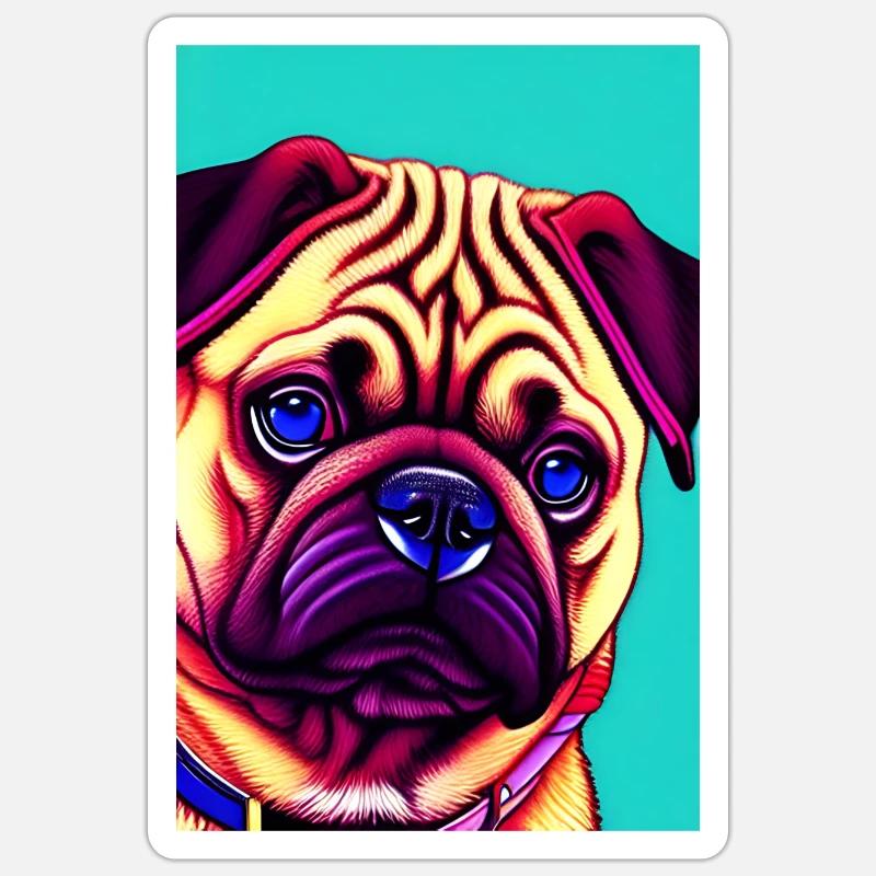 Sticker taille S (10 x 10 cm) - 