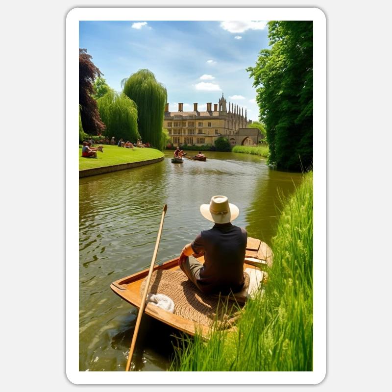 Martin Bond Style 2 Cadeau - Sticker taille S (10 x 10 cm) - blanc mat