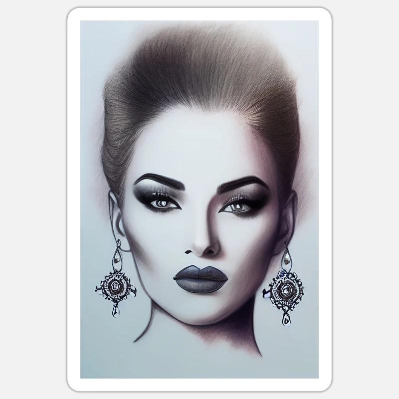 Sticker Größe S (10 x 10 cm) - 