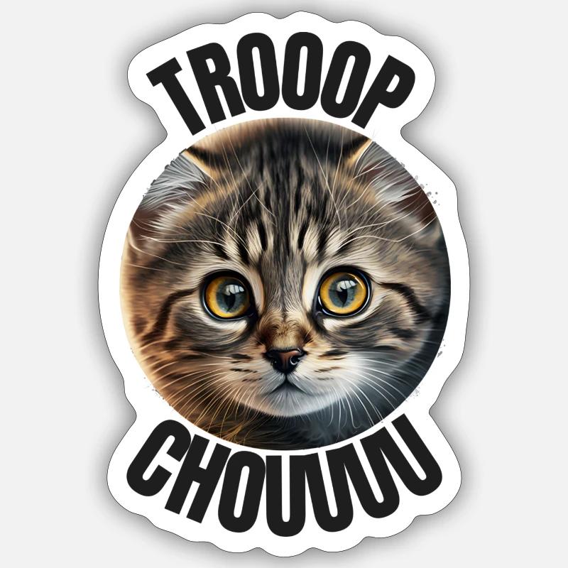 Sticker taille S (10 x 10 cm) - 