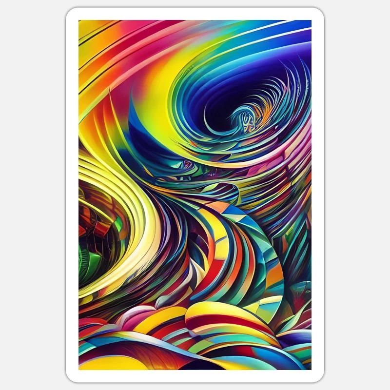 Sticker Größe S (10 x 10 cm) - 