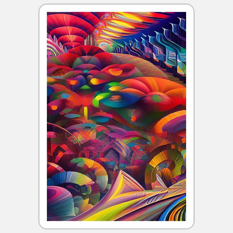 Sticker taille S (10 x 10 cm) - 