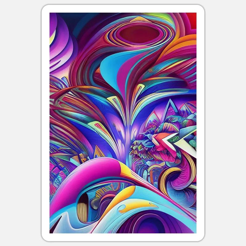 Sticker Größe S (10 x 10 cm) - 