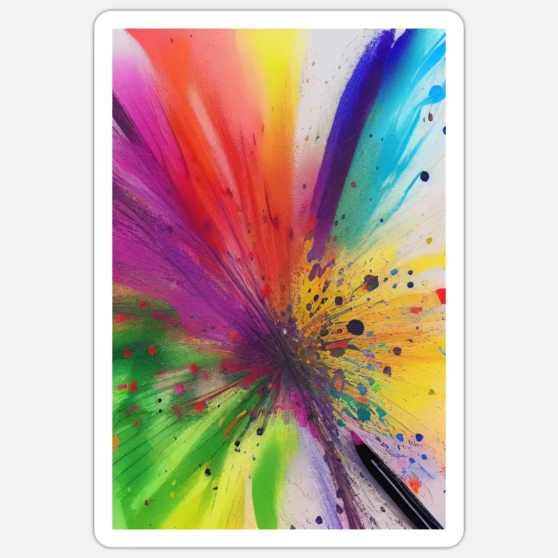 Sticker taille S (10 x 10 cm) - 