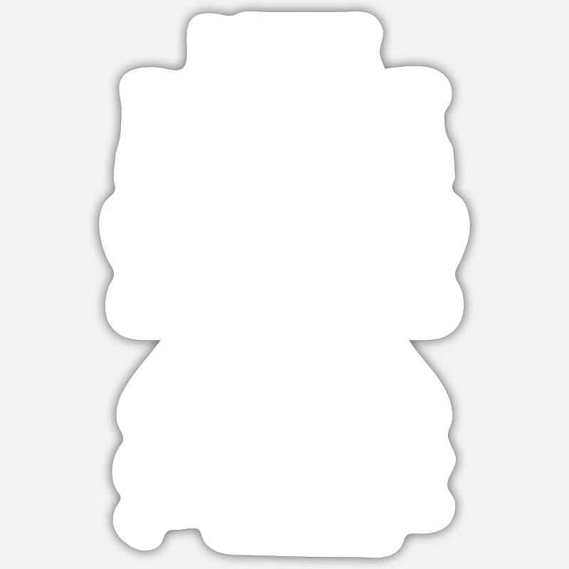 Sarcasm Crowd Aversion Common - Sticker size S (10 x 10 cm) - white matte