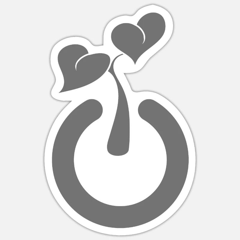 Sticker Größe S (10 x 10 cm) - 