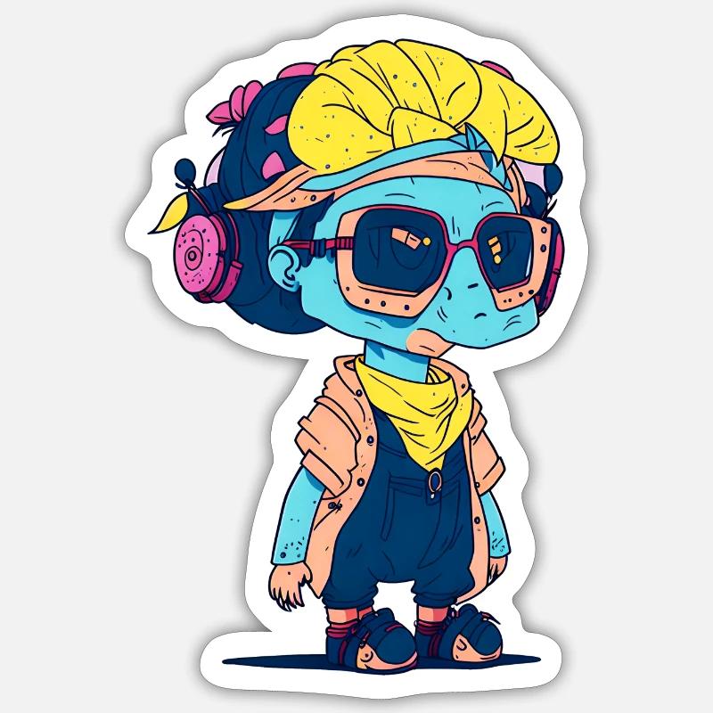 Sticker Größe S (10 x 10 cm) - 