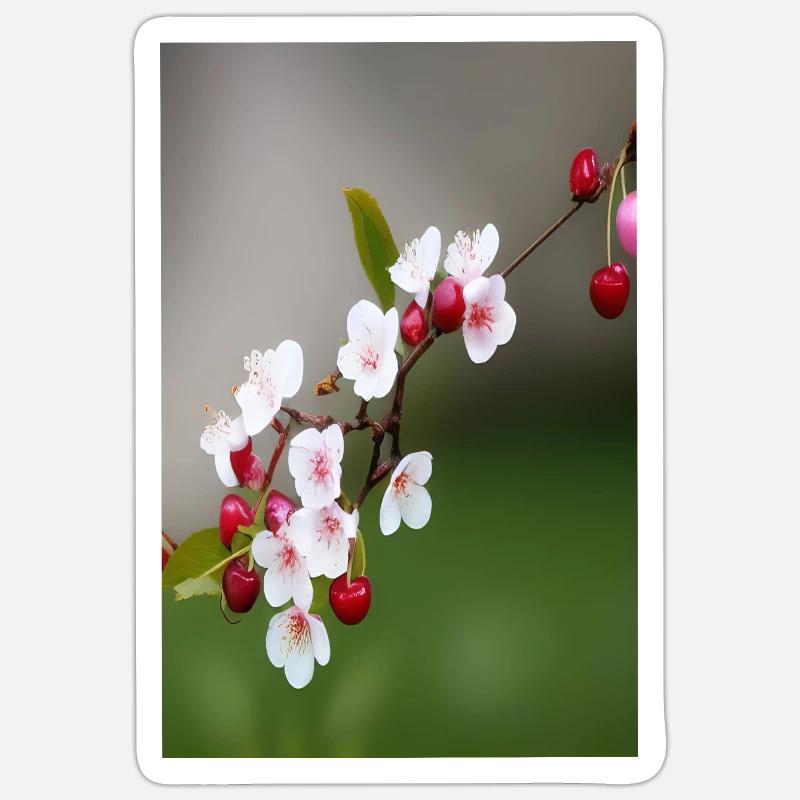 Cherries Sticker size S (10 x 10 cm)