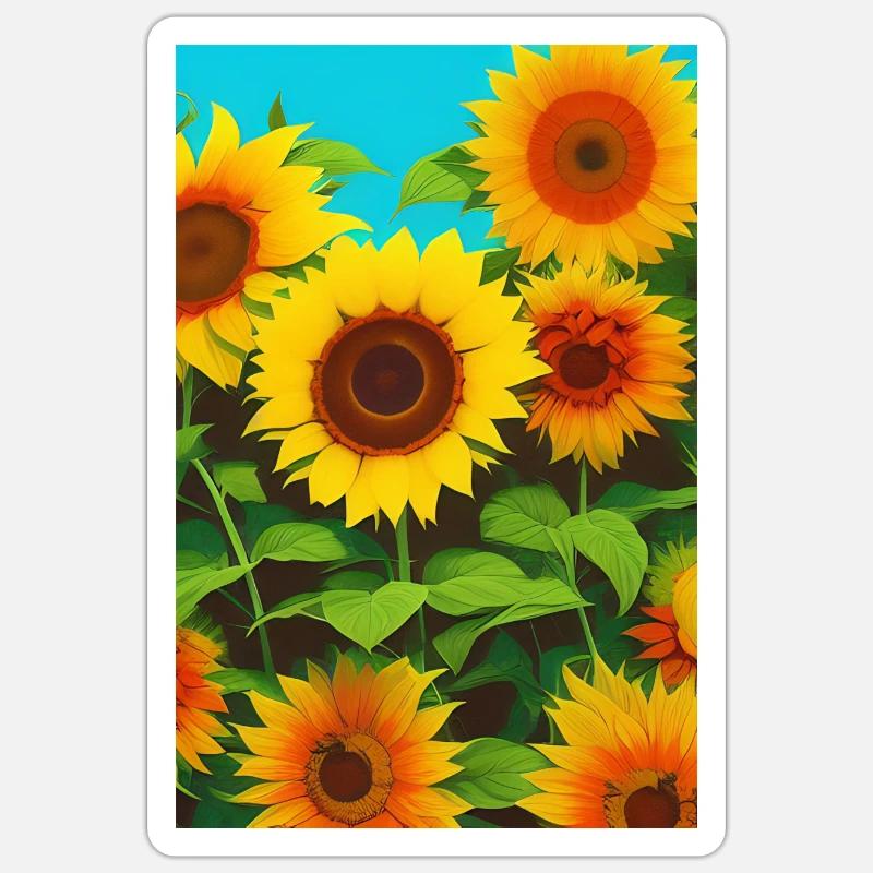 Sticker Größe S (10 x 10 cm) - 