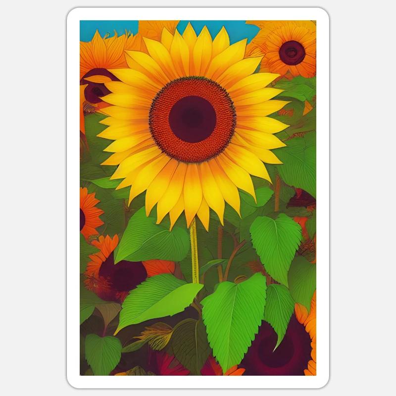 Sticker taille S (10 x 10 cm) - 