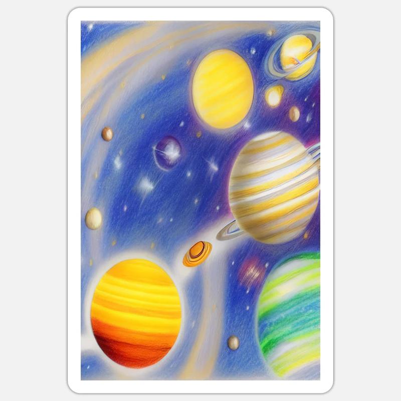 Sticker Größe S (10 x 10 cm) - 