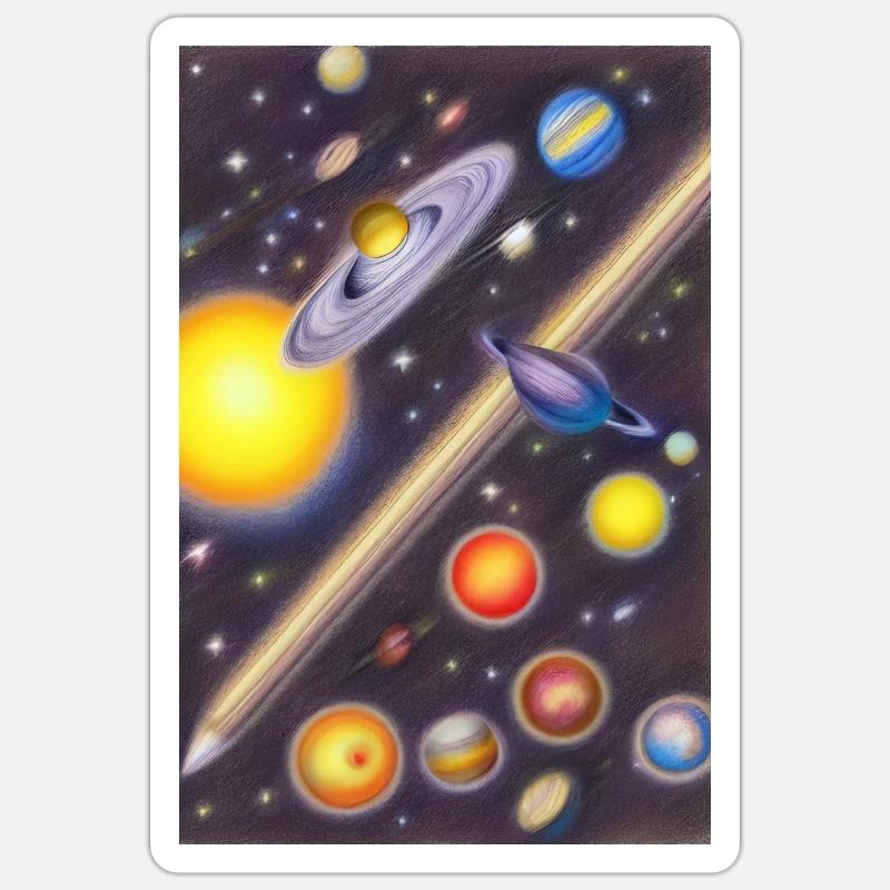 Sticker taille S (10 x 10 cm) - 