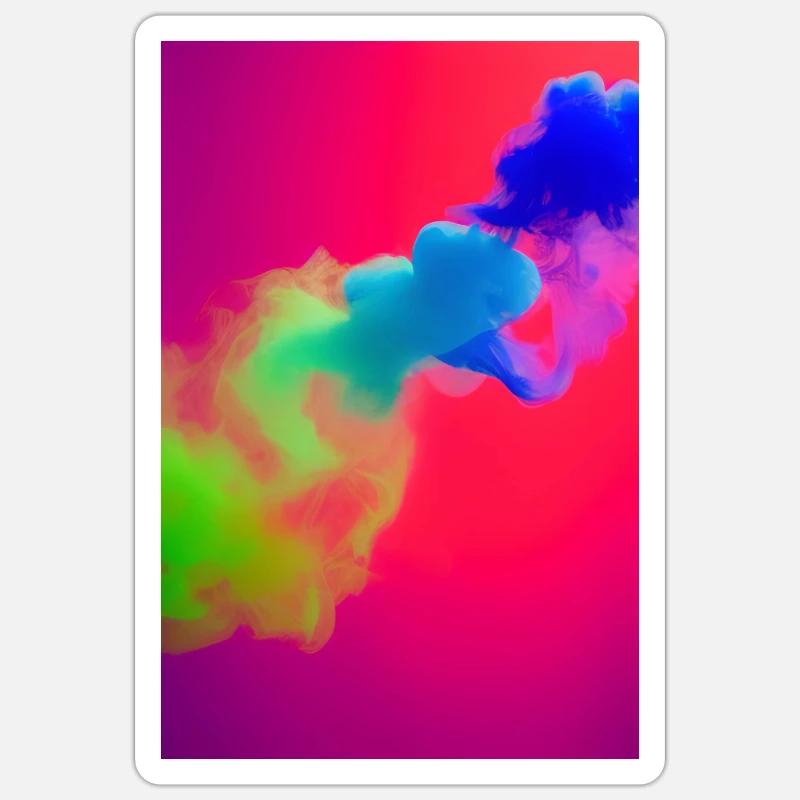 Rainbow Sticker size S (10 x 10 cm)