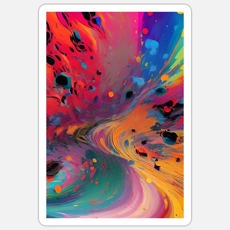 Sticker taille S (10 x 10 cm) - 