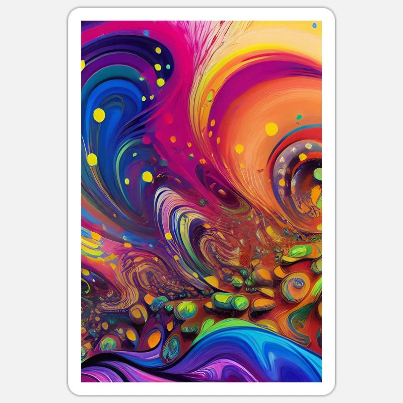 Sticker taille S (10 x 10 cm) - 