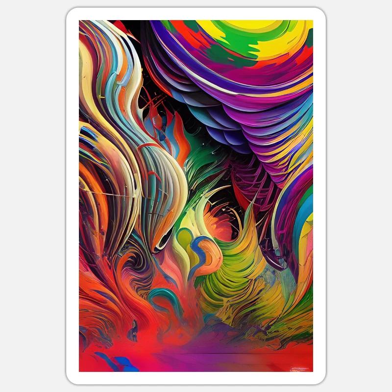 Sticker Größe S (10 x 10 cm) - 