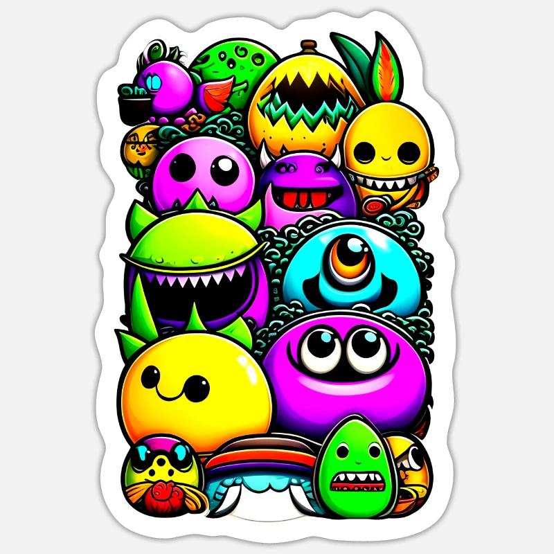 Sticker taille S (10 x 10 cm) - 