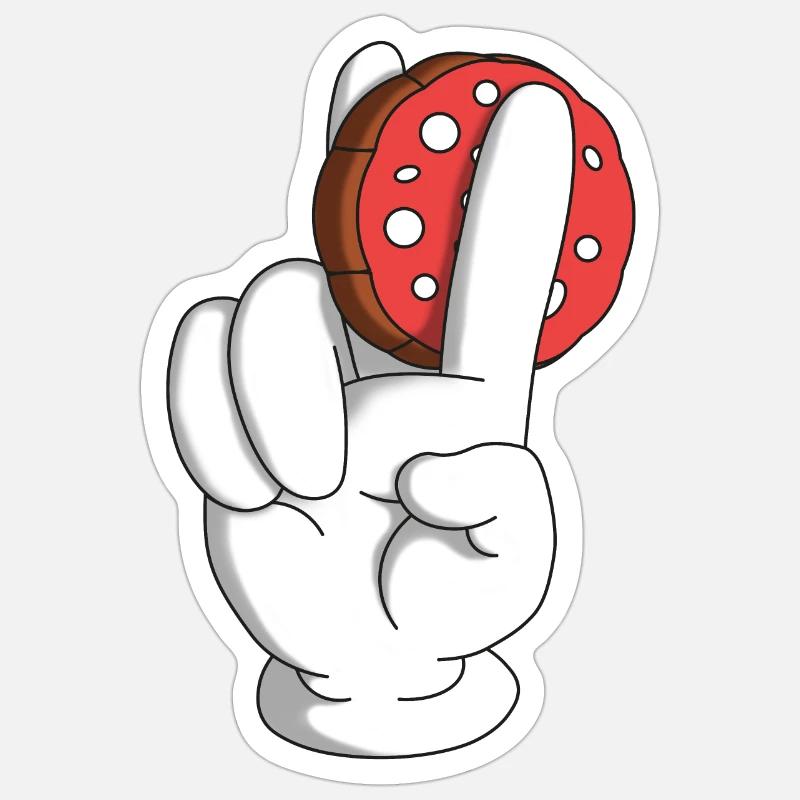 Sticker Größe S (10 x 10 cm) - 