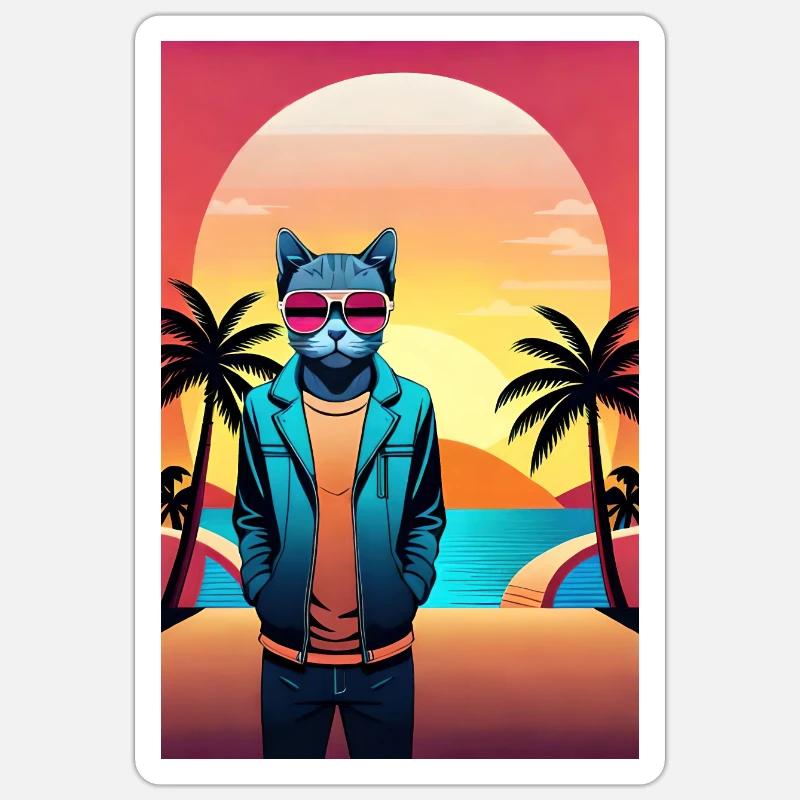 Sticker Größe S (10 x 10 cm) - 