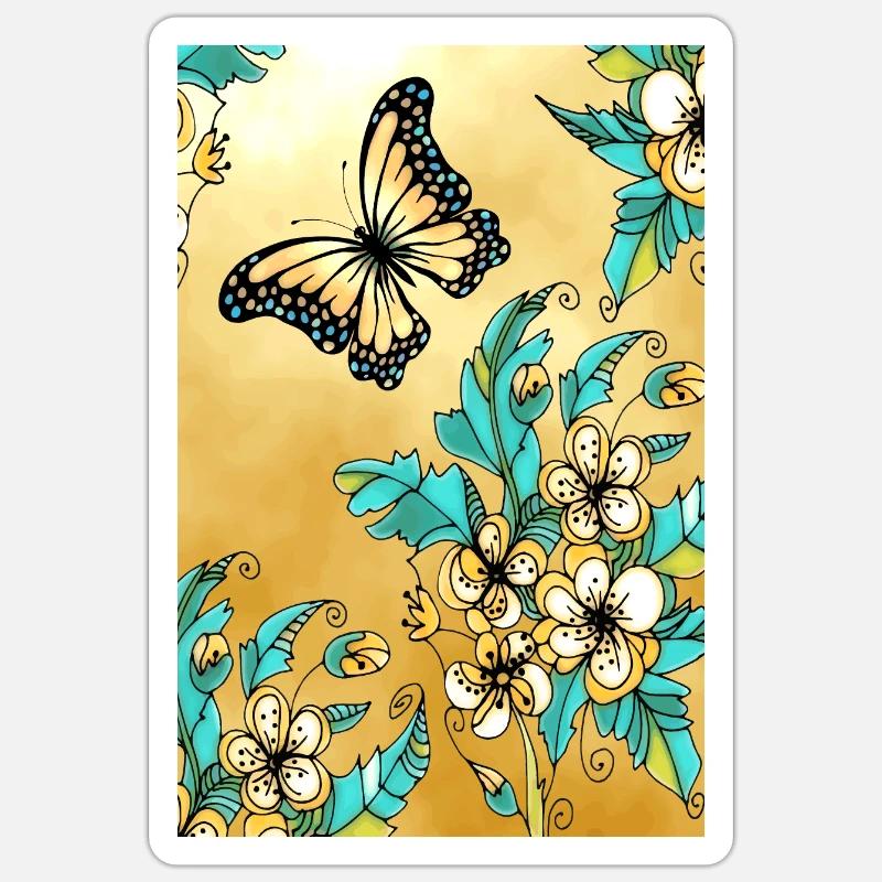 Sticker Größe S (10 x 10 cm) - 