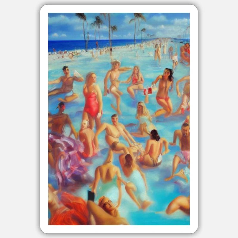 Sticker taille S (10 x 10 cm) - 
