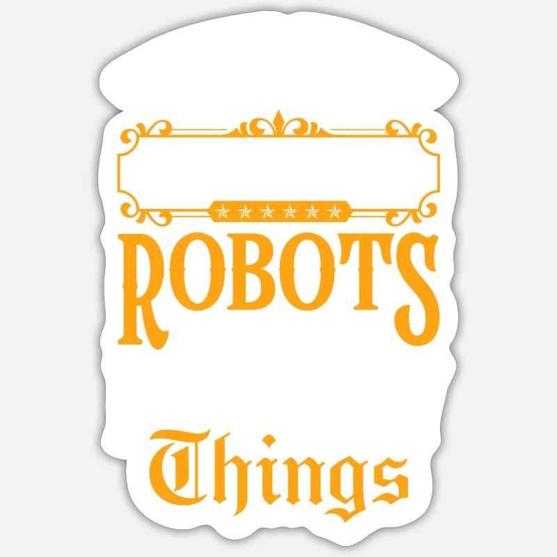 Machine Robotics Robotnik Sticker size S (10 x 10 cm)